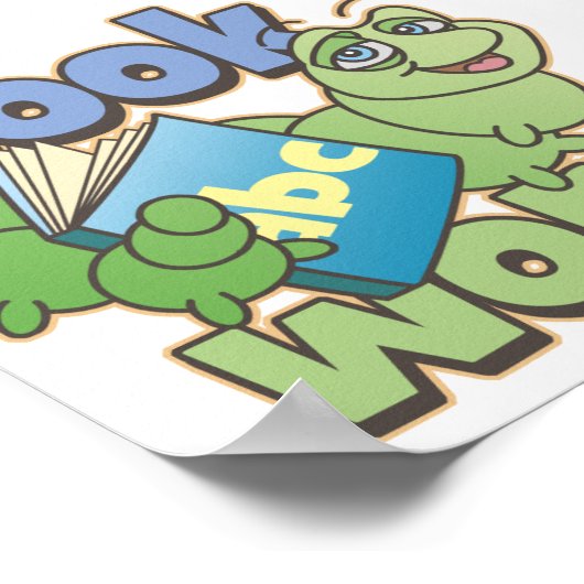 Bookworm Poster (Ecke)