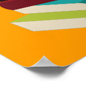 Bookworm Poster zum Lesen (Ecke)