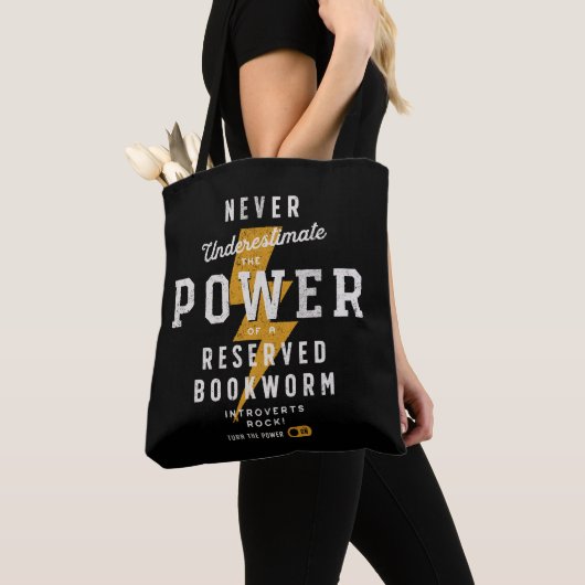 Bookworm Power Vintag Tasche (Von Nahem)