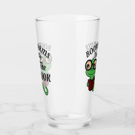 Bookworm-Spaß Glas (Rechts)