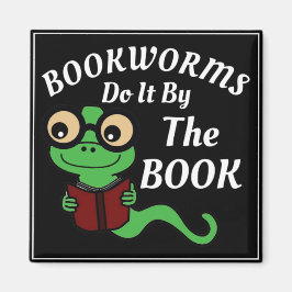 Bookworm-Spaß Magnet