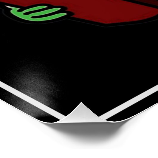 Bookworm-Spaß Poster (Ecke)