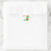 Bookworm Star Sticker (Tasche)