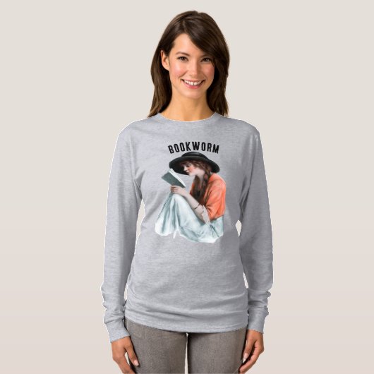 Bookworm, T-Shirt (Vorne ganz)