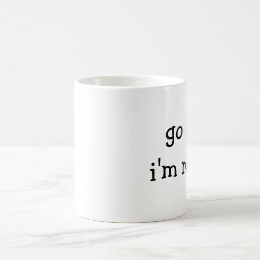 Bookworm Tasse - Geh weg und lese (Mittel)