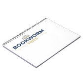 Bookworm Vibes Notizblock (Linke Seite)