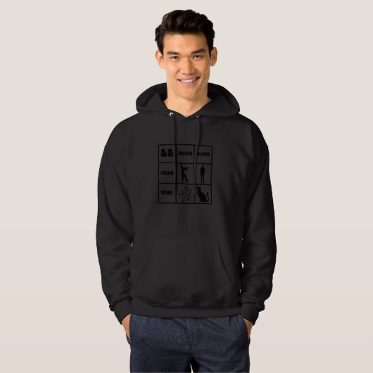 Boolean Logic Algebra Coding Computer Science Prog Hoodie (Vorne ganz)