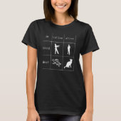 Boolean Logic Alive and Dead Programmer Cat 3 T-Shirt (Vorderseite)