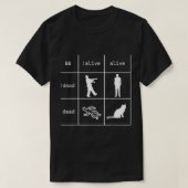 Boolean Logic I m a Programmer- Alive - Dead T-Shi T-Shirt (Design vorne)