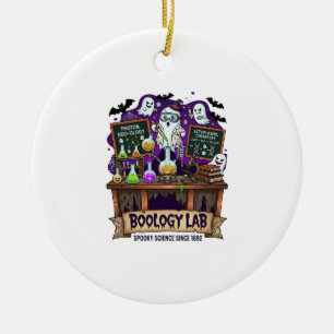 Boology-Labor Gruselige Wissenschaft Geister-Wisse Keramik Ornament
