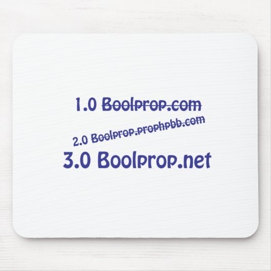 Boolprop bewegt Mousepad (Vorne)