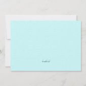 Boom Birthday Party Einladung (Rückseite)