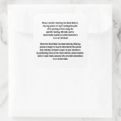Boom Book Innenseite Anleitung Aufkleber (Tasche)