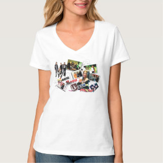 Boom Boom Cash Frauen V-Ausschnitt-Shirt T-Shirt