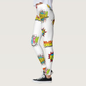 Boom Boom Pow Comic Expressions Leggings (Links)