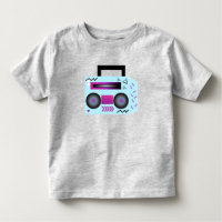 Boom Box 90er 80er Musik Hip Hop Babys Bodysuit