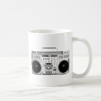 Boom Box Ghetto Blaster 80er 70er Kassettenplayer Kaffeetasse