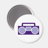 Boom Box Magnet (Vorderseite/Rückseite)