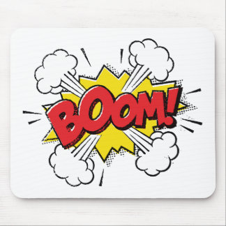 Boom Cartoon-Design Mousepad