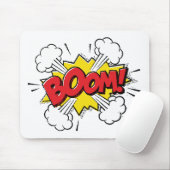 Boom-Cartoon-Entwurf Mousepad (Mit Mouse)