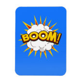 Boom! Cartoon-Explosion Magnet (Vertikal)