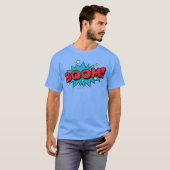 Boom Comic Book Cartoon Funny Pop Art Design Vinta T-Shirt (Vorne ganz)