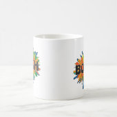 Boom Comic Pop Art Explosion Kaffeetasse (Mittel)