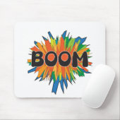 Boom Comic Pop Art Explosion Mauspad (Mit Mouse)
