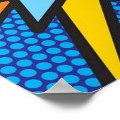 BOOM Comic Pop Kunst, Dichtung und Musik Poster (Ecke)