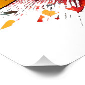 Boom Comic Sound Effect - Fett und spielerisch  Po Poster (Ecke)