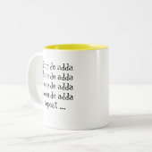 Boom de adda coffee Tasse (Vorderseite Links)