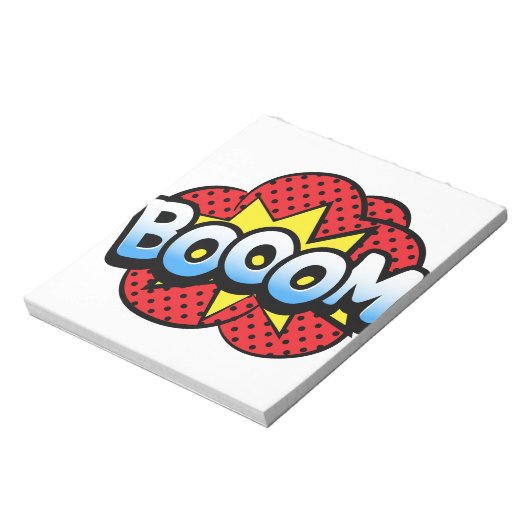 Boom Dynamit Notizblock (Rotiert)