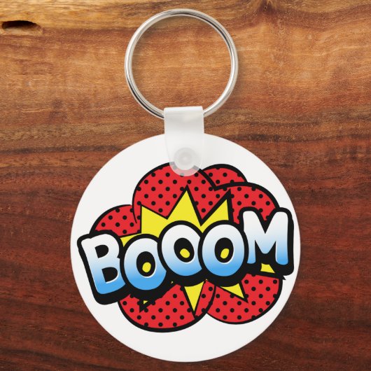 Boom Dynamit Schlüsselanhänger (Vorderseite)