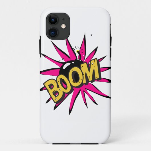 BOOM! Explosion Case-Mate iPhone Hülle (Rückseite)