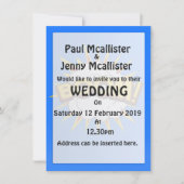 Boom! Explosion des Cartoon Einladung (Vorderseite)