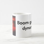 Boom geht das Dynamit! Kaffeetasse (Mittel)