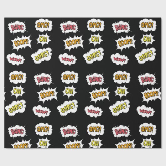 Boom  geschenkpapier (Flach)