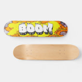 Boom Graffiti Custom Personalisiert Cool Skateboar Skateboard (Horizontal)