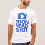 Boom Head Shot T-Shirt (Vorderseite)