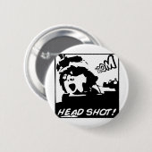 BOOM! Headshot! Button (Vorne & Hinten)