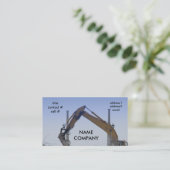 Boom hydralics visitenkarte (Stehend Vorderseite)