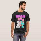 Boom ich bin 4 Katze T-Shirt (Vorne ganz)