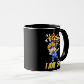 Boom ich bin FÜNFUNDfünfzig Dabbing Kind Lustiger Tasse (VorderseiteRechts)