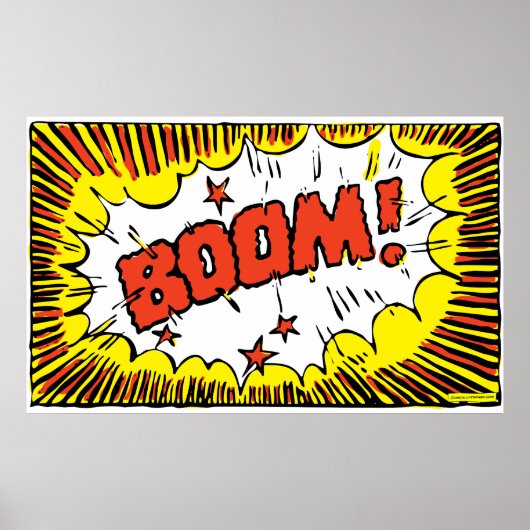 BOOM! II (größere Größen) Poster (Vorne)