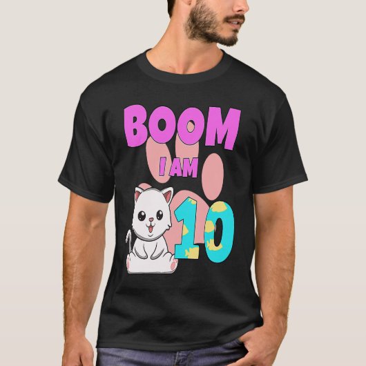 Boom Im 10 Cat T-Shirt (Vorderseite)