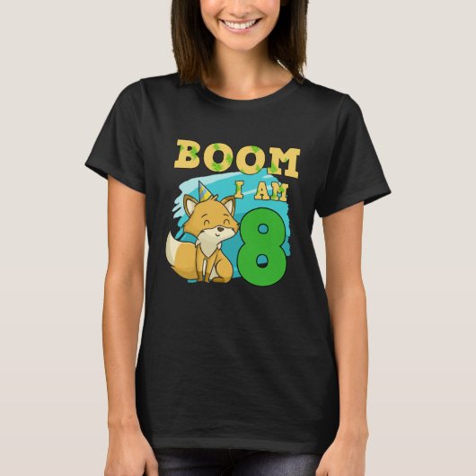 Boom Im 8 Fox T-Shirt (Vorderseite)