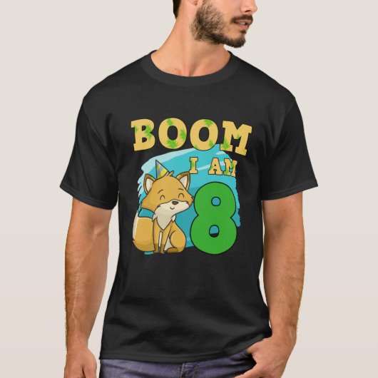 Boom Im 8 Fox T-Shirt (Vorderseite)