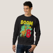 Boom Im 8 Giraffe Sweatshirt (Vorne ganz)