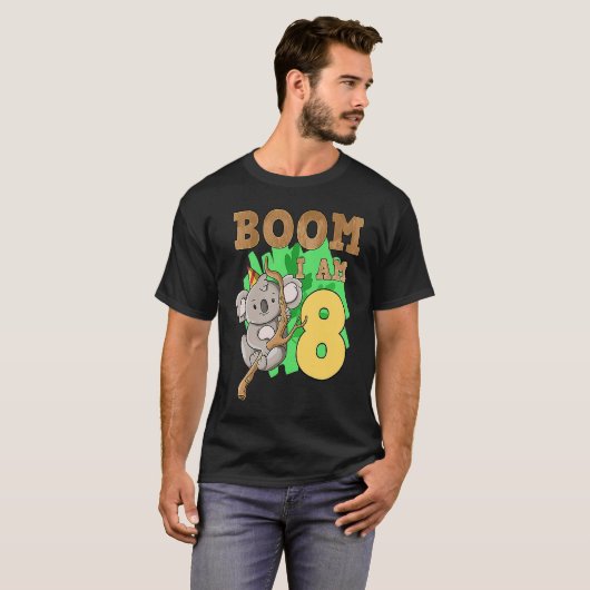 Boom Im 8 Koala T-Shirt (Vorne ganz)