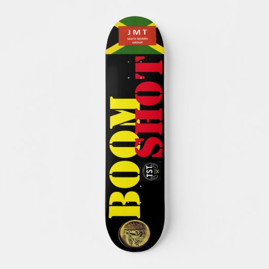 BOOM JMT Skateboard, 7¾ Zoll Deck Skateboard (Vorne)